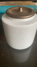 蘇氏陶瓷（SUSHI CERAMICS）茶葉罐時(shí)尚亞光鐵銹茶具配件（白） 曬單實(shí)拍圖