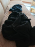 鴨鴨（YAYA）搖粒絨外套男女春秋季同款抓絨城市輕戶(hù)外休閑純色上衣衣開(kāi)衫K 黑色（女款） L 曬單實(shí)拍圖