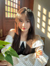 PMOG韓版套裝女一字肩波點(diǎn)拼接長(cháng)袖襯衫上衣女高腰花邊闊腿褲三件套女 拼接黑色長(cháng)袖 M 曬單實(shí)拍圖
