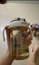 貝姆士兒童直飲牛奶杯1-2-3歲以上大寶寶奶瓶吸管杯ppsu喝水喝奶直飲杯 曬單實(shí)拍圖