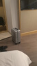 新秀麗（Samsonite）行李箱20英寸+28英寸拉桿箱子母套裝箱旅行密碼箱N(xiāo)X0銀色 曬單實(shí)拍圖