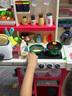 Eve Stone SPECIAL GIRL LIKE YOU女孩玩具兒童廚房玩具3-6歲套裝仿真廚具做飯玩具過(guò)家家小廚房4歲 超大號(hào)100cm+烤面包機(jī)+101件套紅 男女孩6-12寶寶1到3歲生日 曬單實(shí)拍圖