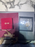 老廟黃金愛(ài)豆項鏈5D金豆卷草紋雙面可帶送女友送老婆生日禮物 曬單實(shí)拍圖