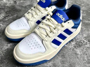adidas ENTRAP美式校園風(fēng)運(yùn)動(dòng)板鞋少年感復(fù)古籃球鞋男女阿迪達(dá)斯 白/藍(lán)   42 曬單實(shí)拍圖