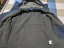 美津濃（MIZUNO）戶(hù)外夾克男連帽梭織透氣情侶鋒衣加絨加厚加棉外套男上衣 曬單實(shí)拍圖