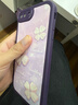吟悅 適用蘋(píng)果8plus/7p手機殼 iPhone輕奢7/8新款ins全包鏡頭se3硅膠防摔皮紋軟殼好運葫蘆女款 【暗紫色】幸運四葉草紫-贈膜+掛繩 蘋(píng)果7P(8Plus) 曬單實(shí)拍圖