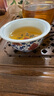 豐陶張生 景德鎮(zhèn)半手工貼花青花釉里紅壓手杯主人杯纏枝蓮陶瓷品茗杯禮品 壓手杯 纏枝蓮 曬單實拍圖