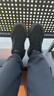 斯凱奇（Skechers）縱云跑步鞋男秋季新款透氣厚底運動(dòng)鞋一腳蹬休閑鞋220613 曬單實(shí)拍圖