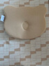 心香宜新生嬰兒枕頭硅膠定型枕0-2歲圓頭型向防偏頭相 硅膠定型枕【帶外枕套】 純色 曬單實(shí)拍圖