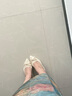 OPRK法式蝴蝶尖頭高跟鞋包頭涼鞋女春夏季后空百搭細(xì)跟淺口單鞋 杏色 37 曬單實(shí)拍圖