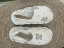 BIBK德國月子鞋透氣十月份孕婦產(chǎn)后防滑軟底包跟棉拖鞋秋冬保暖棉鞋 米色小熊 36-37 曬單實(shí)拍圖