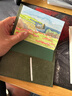 遵爵護照水彩本200g森綠金棕中粗紋手賬本水彩本隨身筆記本文POTENTATE (森綠)杜邦紙中粗100*140mm 本 曬單實(shí)拍圖