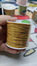 維娜絲72號玉線(xiàn)手鏈編織線(xiàn)手編繩手工繩子吊墜線(xiàn)diy材料手鏈穿珠材料 佐72# 10土黃 約50米1卷 曬單實(shí)拍圖