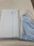亞朵星球 慢回彈23版記憶枕 低枕 8cm+自然涼感枕套 淺藍(lán) 組合 曬單實(shí)拍圖