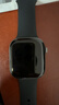 Apple/蘋(píng)果 Watch S11 智能手表GPS款46毫米深空灰色鋁金屬表殼黑色運動(dòng)型表帶S/M MEVN4CH/B 曬單實(shí)拍圖