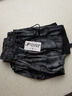 特大碼運動(dòng)工裝短褲男寬松300斤肥佬夏季冰絲褲潮胖人加肥加大碼 黑色 3XL -體重 140-155斤 曬單實(shí)拍圖