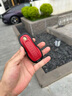 GERTHRON德國適用保時(shí)捷車(chē)鑰匙套殼卡宴Macan911帕拉梅拉全新包扣718Tayca A款【鋅合金牛皮-紅】金剛扣 曬單實(shí)拍圖