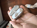 愛國者（aigo）【2025年最新款丨HIFI音質(zhì)】無線藍(lán)牙耳機(jī)半入耳式運(yùn)動游戲長續(xù)航電量數(shù)顯適用蘋果小米TQ15銀沙白 曬單實(shí)拍圖