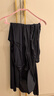 蕉下（beneunder）防曬服長(cháng)款女冰絲涼感海邊沙灘透氣全身防曬AL90224漫暮黑XL 曬單實(shí)拍圖