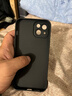 奶小鴨 適用蘋(píng)果15plus手機殼 iphone15plus保護套鏡頭全包硅膠防摔超薄創(chuàng  )意卡通簡(jiǎn)約軟殼男女款 石墨黑 曬單實(shí)拍圖