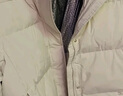 雪中飛【男女同款】秋冬新款百搭羽絨服冬長(cháng)款過(guò)膝保暖加長(cháng)加厚 暖米色|7024 L 170/92A 曬單實(shí)拍圖