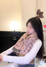 GIAVENTOLA圍巾女秋冬季2025新款圍脖女披肩加厚保暖輕奢生日禮物送女友老婆 粉色【精致禮盒裝】 曬單實拍圖