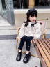 BABO PANDA巴布熊貓童裝女童外套秋冬裝2025新款女孩加厚毛毛衣兒童保暖上衣米白色100 建議2~3歲【 90-100cm】cm 曬單實(shí)拍圖