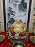 黃銅彌勒佛擺件客廳供奉銅像大肚笑口常開八方來財(cái)彌勒佛佛像大號 銅彩精工款-40號八方來財(cái)彌勒佛 曬單實(shí)拍圖