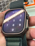 Apple/蘋(píng)果 Watch Ultra 2 智能手表GPS+蜂窩款49 毫米黑色鈦金屬表殼暗綠色高山回環(huán)式表帶L MXDP3CH/B 曬單實(shí)拍圖