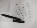 弘典（HongDian）鋼筆 麗雅黑 金屬商務(wù)辦公簽字筆EF0.38mm男女學(xué)生書(shū)法練字墨囊套裝 曬單實(shí)拍圖
