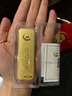 中國黃金 Au9999黃金薄片投資金條100g 曬單實(shí)拍圖