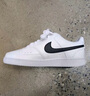 耐克男子透氣平底運動(dòng)鞋冬季板鞋NIKE COURT VISION LOW DH2987 101白色/黑/白色 43 曬單實(shí)拍圖