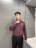 蓋瓦阿瑪尼邏奧皮帶男自動(dòng)扣頭層牛皮時(shí)尚輕奢七夕情人節禮物送男朋友 AM8837槍色G紋帶身專(zhuān)柜禮盒 110cm -130cm默認隨機（指定請聯(lián)系客服） 曬單實(shí)拍圖