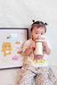 煦凜日本兒童保溫杯1-3歲小月齡嬰幼兒寶寶水杯保溫奶瓶學(xué)飲杯吸管杯 【白色】送2個(gè)原裝吸管 280ml 曬單實(shí)拍圖