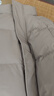 卡賓男裝 90鴨絨羽絨服2024秋冬新款寬松外套LOGO印花保暖潮流H 卡其色35 M /170/48 曬單實拍圖