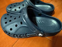 crocs卡駱馳貝雅洞洞鞋沙灘鞋|10126 深藍(lán)-410 37/38(230mm)  曬單實拍圖
