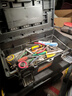 君魄多功能拉桿工具箱雙層可移動(dòng)工具箱大號塑料工具箱加厚帶輪工具車(chē) 22寸大箱不含托盤(pán) 曬單實(shí)拍圖