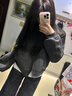 SNYDER WEAR短款棒球服外套女秋季新款設計休閑風(fēng)感寬松百搭短款夾克外套 灰色  S 建議75-90斤 曬單實(shí)拍圖