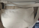 愛(ài)華仕餃子包系列春季新品單肩包女生輕便斜挎包送禮物女包 米杏色 曬單實(shí)拍圖