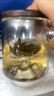 泥也泡茶杯玻璃水杯耐熱高硼硅喝茶杯透明木把防燙手家用綠茶杯 曬單實(shí)拍圖