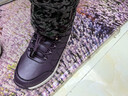 足力健老人鞋冬季棉鞋加絨加厚中老年戶(hù)外蓄熱防滑保暖鞋2493208J 絳紫-女 39  曬單實(shí)拍圖