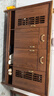 柏夢(mèng)可鞋柜門(mén)口入戶柜實(shí)木框家用收納玄關(guān)柜一體靠墻大容量多層樓道鞋架 長(zhǎng)160寬35高101.5cm-四門(mén)兩抽 曬單實(shí)拍圖