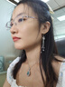 周百福 輕奢一周耳釘女銀針耳環(huán)女2025年新款耳墜教師節(jié)禮物送女友 曬單實拍圖