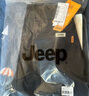 吉普（JEEP）高端男士休閑褲男2025秋季新款商務(wù)寬松直筒褲純棉潮牌長(cháng)褲子男褲 曬單實(shí)拍圖