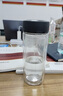 慕馨（moosen）玻璃杯水杯子泡茶杯商務(wù)辦公防摔隔熱定制印LOGO便攜耐高溫 【摔碎終生保賠】黑色300ml 曬單實(shí)拍圖