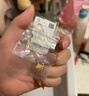 老廟黃金項鏈女三生有杏足金杏福相擁優(yōu)雅銀杏葉套鏈生日節(jié)日禮物 套鏈約：3.8g 曬單實拍圖