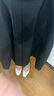 JNBY/江南布衣【商場同款】25秋新品半身裙女休閑復古通勤5P8D13120 001/本黑 S 曬單實拍圖