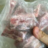 家佳康 無抗亞麻籽豬肋排骨粒400g 冷凍煲湯精肋排(含軟骨)  中糧出品 曬單實拍圖