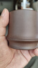 百年利永 宜興純全手工紫砂杯原礦紫泥竹段主人杯功夫茶具泡茶杯子品茗杯 曬單實(shí)拍圖