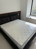 卡麗蒂勞倫斯真皮床1.8米x2米主臥室大床輕奢雙人床皮藝婚床高箱儲物床 單床+獨立袋彈簧床墊 【1800mm*2000mm】箱框結構 曬單實(shí)拍圖